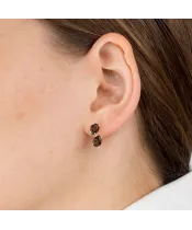 Женские Серьги_Серебро .925_РАУХТОПАЗ__3-Лазурит-Онлайн