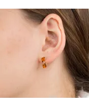 Женские Серьги_Серебро .925_ЦИТРИН__3-Лазурит-Онлайн