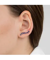 Женские Серьги_Серебро .925_ИОЛИТ__3-Лазурит-Онлайн