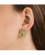 Женские Серьги_Серебро .925_ХРИЗОЛИТ__3-Лазурит-Онлайн