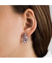 Женские Серьги_Серебро .925_АМЕТИСТ__3-Лазурит-Онлайн