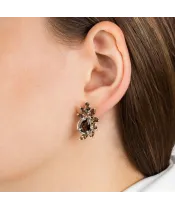 Женские Серьги_Серебро .925_РАУХТОПАЗ__3-Лазурит-Онлайн