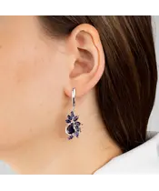 Женские Серьги_Серебро .925_ИОЛИТ__3-Лазурит-Онлайн