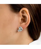 Женские Серьги_Серебро .925_ТОПАЗ_Нанокристалл_3-Лазурит-Онлайн