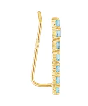 Женские Серьги_Серебро .925_ТОПАЗ__3-Лазурит-Онлайн