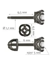 Женские Серьги_Серебро .925__Нанокристалл_2-Лазурит-Онлайн