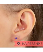 Женские Серьги_Серебро .925__Нанокристалл_3-Лазурит-Онлайн