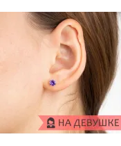 Женские Серьги_Серебро .925__Нанокристалл_3-Лазурит-Онлайн