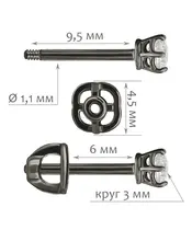 Женские Серьги_Серебро .925__Нанокристалл_2-Лазурит-Онлайн