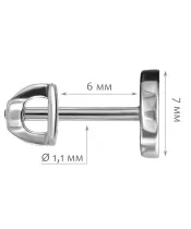 Женские Серьги_Серебро .925_КВАРЦ РОЗОВЫЙ__2-Лазурит-Онлайн