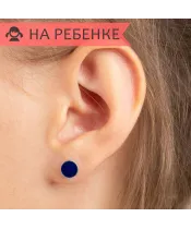 Женские Серьги_Серебро .925_КВАРЦ РОЗОВЫЙ__3-Лазурит-Онлайн