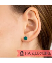 Женские Серьги_Серебро .925___4-Лазурит-Онлайн