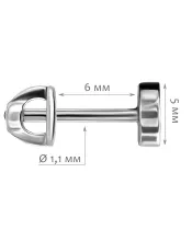 Женские Серьги_Серебро .925_КВАРЦ РОЗОВЫЙ__2-Лазурит-Онлайн