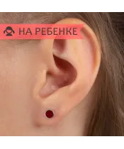 Женские Серьги_Серебро .925_КВАРЦ РОЗОВЫЙ__3-Лазурит-Онлайн