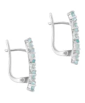 Женские Серьги_Серебро .925_ТОПАЗ__3-Лазурит-Онлайн