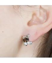 Женские Серьги_Серебро .925_РАУХТОПАЗ__3-Лазурит-Онлайн