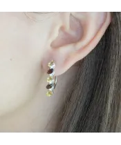 Женские Серьги_Серебро .925_РАУХТОПАЗ__3-Лазурит-Онлайн