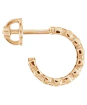 Женские Серьги_Серебро .925_КВАРЦ РОЗОВЫЙ__2-Лазурит-Онлайн