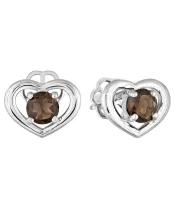 Женские Серьги_Серебро .925_РАУХТОПАЗ__2-Лазурит-Онлайн