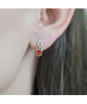 Женские Серьги_Серебро .925__Нанокристалл_3-Лазурит-Онлайн