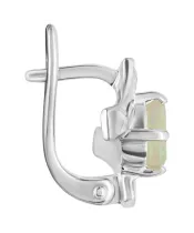 Женские Серьги_Серебро .925_ОПАЛ__2-Лазурит-Онлайн