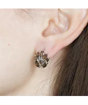 Женские Серьги_Серебро .925_РАУХТОПАЗ__4-Лазурит-Онлайн