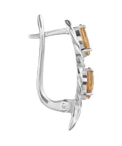 Женские Серьги_Серебро .925__Нанокристалл_2-Лазурит-Онлайн