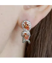 Женские Серьги_Серебро .925__Нанокристалл_3-Лазурит-Онлайн