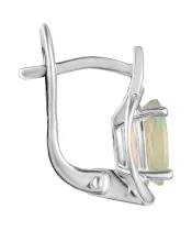 Женские Серьги_Серебро .925_ОПАЛ__2-Лазурит-Онлайн