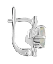 Женские Серьги_Серебро .925_ОПАЛ__2-Лазурит-Онлайн