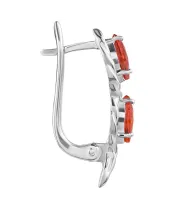 Женские Серьги_Серебро .925__Нанокристалл_2-Лазурит-Онлайн