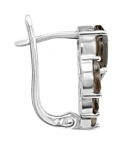 Женские Серьги_Серебро .925_РАУХТОПАЗ__2-Лазурит-Онлайн