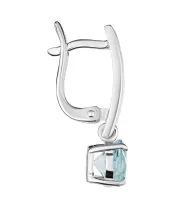 Женские Серьги_Серебро .925_ТОПАЗ__2-Лазурит-Онлайн