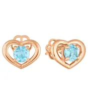 Женские Серьги_Серебро .925_ТОПАЗ__2-Лазурит-Онлайн