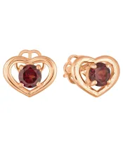 Женские Серьги_Серебро .925_ГРАНАТ__2-Лазурит-Онлайн