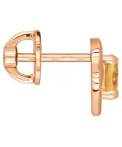 Женские Серьги_Серебро .925_ЦИТРИН__3-Лазурит-Онлайн