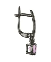 Женские Серьги_Серебро .925_АМЕТИСТ__3-Лазурит-Онлайн