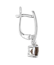 Женские Серьги_Серебро .925_РАУХТОПАЗ__3-Лазурит-Онлайн