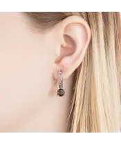 Женские Серьги_Серебро .925_РАУХТОПАЗ__5-Лазурит-Онлайн