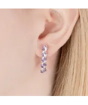 Женские Серьги_Серебро .925_АМЕТИСТ__5-Лазурит-Онлайн