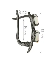 Женские Серьги_Серебро .925_ОПАЛ__4-Лазурит-Онлайн