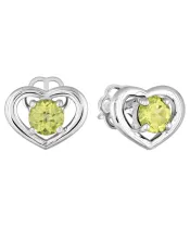 Женские Серьги_Серебро .925_ХРИЗОЛИТ__2-Лазурит-Онлайн