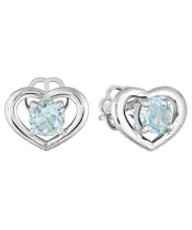 Женские Серьги_Серебро .925_ТОПАЗ__2-Лазурит-Онлайн