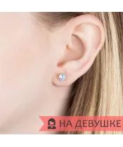 Женские Серьги_Серебро .925_ТОПАЗ__6-Лазурит-Онлайн