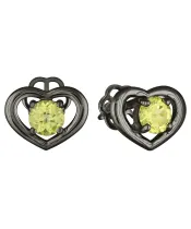 Женские Серьги_Серебро .925_ХРИЗОЛИТ__2-Лазурит-Онлайн