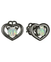 Женские Серьги_Серебро .925_ОПАЛ__2-Лазурит-Онлайн