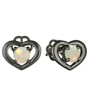 Женские Серьги_Серебро .925_ОПАЛ__2-Лазурит-Онлайн