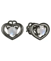 Женские Серьги_Серебро .925_ЛУННЫЙ КАМЕНЬ__2-Лазурит-Онлайн