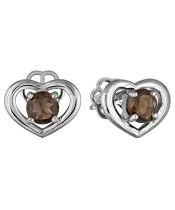 Женские Серьги_Серебро .925_РАУХТОПАЗ__2-Лазурит-Онлайн