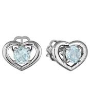 Женские Серьги_Серебро .925_ТОПАЗ__2-Лазурит-Онлайн